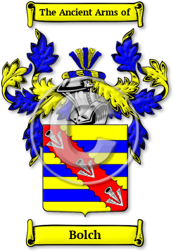 Bolch Family Crest Download (jpg) Legacy Series - 150 DPI