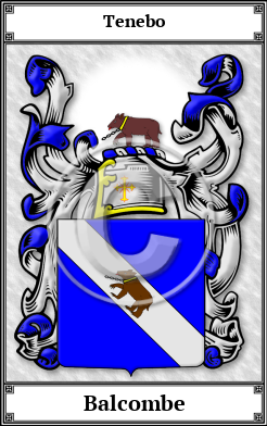 Balcombe Family Crest Download (JPG) Book Plated - 600 DPI