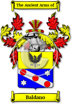 Baldano Family Crest Download (JPG) Legacy Series - 600 DPI