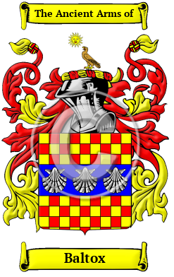 Baltox Family Crest/Coat of Arms