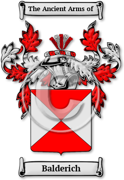 Balderich Family Crest Download (jpg) Legacy Series - 150 DPI