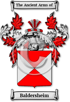 Baldersheim Family Crest Download (jpg) Legacy Series - 150 DPI