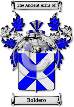 Boldero Family Crest Download (JPG) Legacy Series - 600 DPI