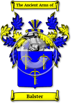 Balster Family Crest Download (JPG) Legacy Series - 600 DPI