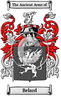 Belard Family Crest/Coat of Arms