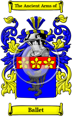 Ballet Family Crest Download (JPG) Heritage Series - 600 DPI