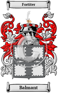 Balmant Family Crest Download (JPG) Heritage Series - 600 DPI