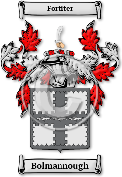Bolmannough Family Crest Download (JPG) Legacy Series - 600 DPI
