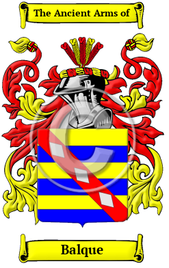 Balque Family Crest Download (JPG) Heritage Series - 300 DPI
