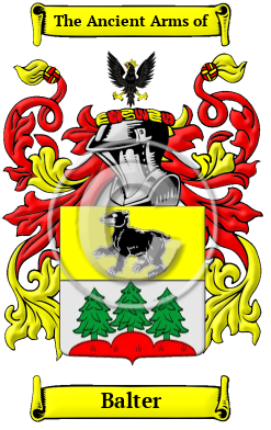 Balter Family Crest Download (JPG) Heritage Series - 600 DPI