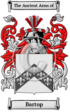 Bartop Family Crest Download (JPG) Heritage Series - 300 DPI
