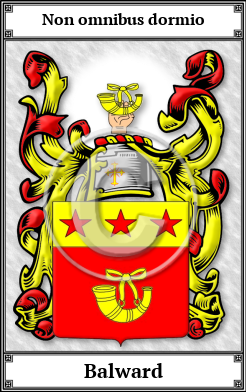 Balward Family Crest Download (JPG)  Book Plated - 150 DPI