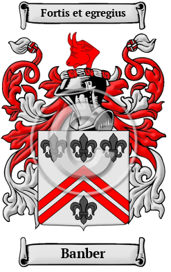 Banber Family Crest/Coat of Arms