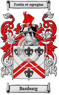 Banburg Family Crest Download (JPG) Heritage Series - 600 DPI