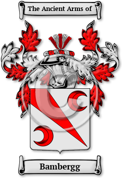 Bambergg Family Crest Download (jpg) Legacy Series - 150 DPI