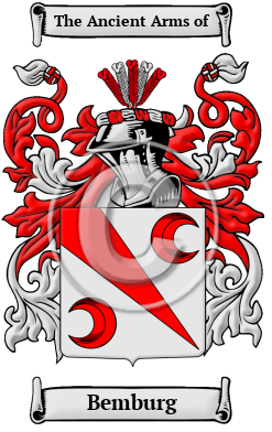 Bemburg Family Crest/Coat of Arms