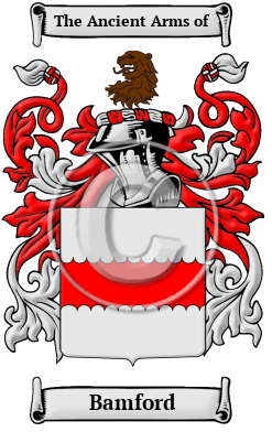 Bamford Family Crest/Coat of Arms