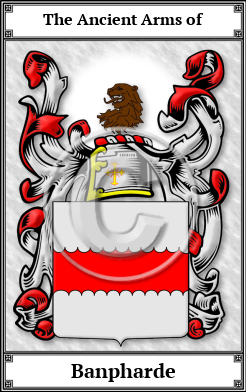 Banpharde Family Crest Download (JPG)  Book Plated - 150 DPI