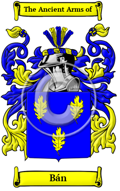 Bán Family Crest/Coat of Arms