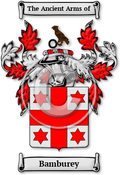 Bamburey Family Crest Download (jpg) Legacy Series - 150 DPI