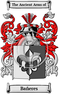 Bañeres Family Crest Download (JPG) Heritage Series - 300 DPI