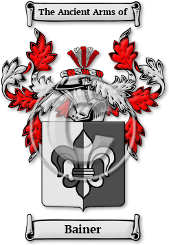 Bainer Family Crest Download (jpg) Legacy Series - 150 DPI