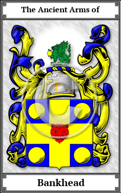 Bankhead Family Crest Download (JPG)  Book Plated - 150 DPI