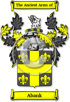 Abank Family Crest Download (jpg) Legacy Series - 150 DPI