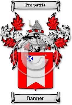 Banner Family Crest Download (jpg) Legacy Series - 150 DPI