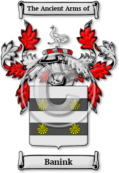 Banink Family Crest Download (JPG) Legacy Series - 600 DPI