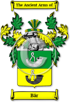 Bär Family Crest Download (jpg) Legacy Series - 150 DPI