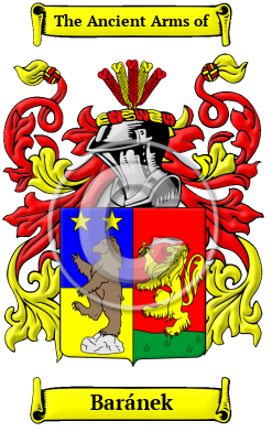 Baránek Family Crest Download (JPG) Heritage Series - 300 DPI