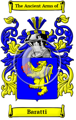 Baratti Family Crest Download (JPG) Heritage Series - 600 DPI