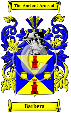 Barbera Family Crest Download (JPG) Heritage Series - 600 DPI