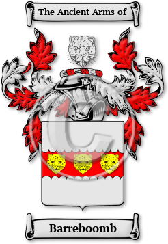 Barreboomb Family Crest Download (jpg) Legacy Series - 150 DPI