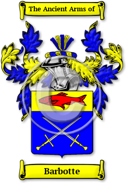 Barbotte Family Crest Download (JPG) Legacy Series - 600 DPI