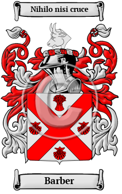 barber coat of arms