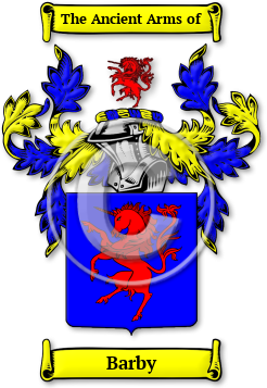 Barby Family Crest Download (jpg) Legacy Series - 150 DPI