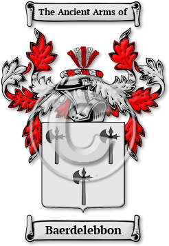 Baerdelebbon Family Crest Download (jpg) Legacy Series - 150 DPI