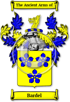Bardel Family Crest Download (jpg) Legacy Series - 150 DPI