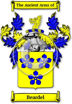 Beardel Family Crest Download (jpg) Legacy Series - 150 DPI