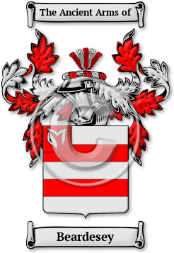 Beardesey Family Crest Download (jpg) Legacy Series - 150 DPI