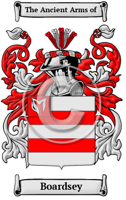 Boardsey Family Crest/Coat of Arms