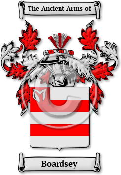 Boardsey Family Crest Download (jpg) Legacy Series - 150 DPI