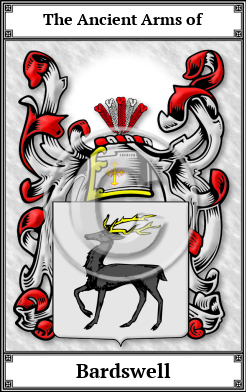 Bardswell Family Crest Download (JPG)  Book Plated - 150 DPI