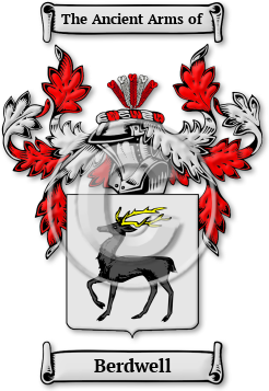 Berdwell Family Crest Download (jpg) Legacy Series - 150 DPI