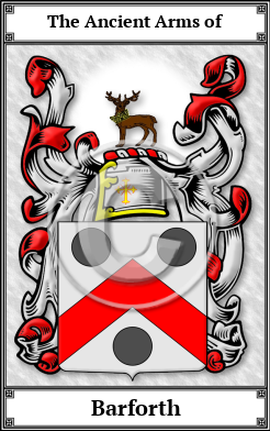 Barforth Family Crest Download (JPG) Book Plated - 600 DPI