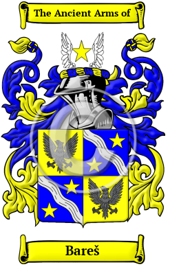 Bareš Family Crest Download (JPG) Heritage Series - 300 DPI