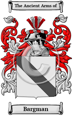 Bargman Family Crest Download (JPG) Heritage Series - 600 DPI