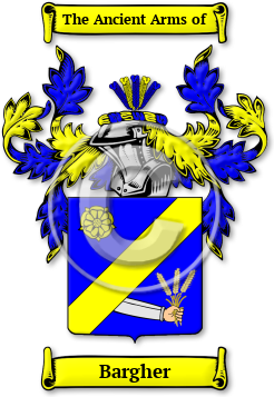 Bargher Family Crest Download (jpg) Legacy Series - 150 DPI